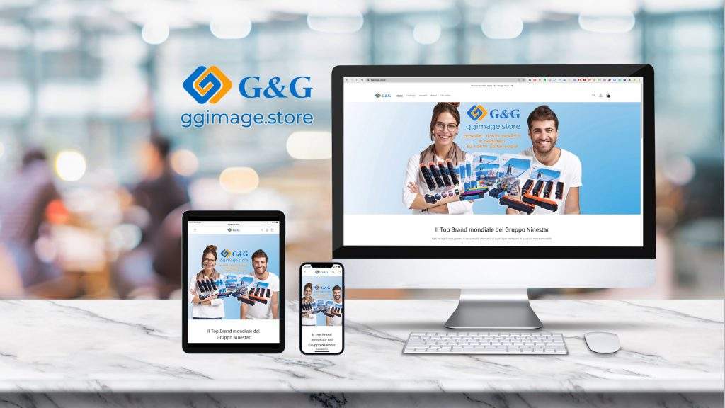 GGIMAGE.STORE lo store online G&G image come canale di vendita consumer nella strategia di comunicazione sviluppata da Avriolab.