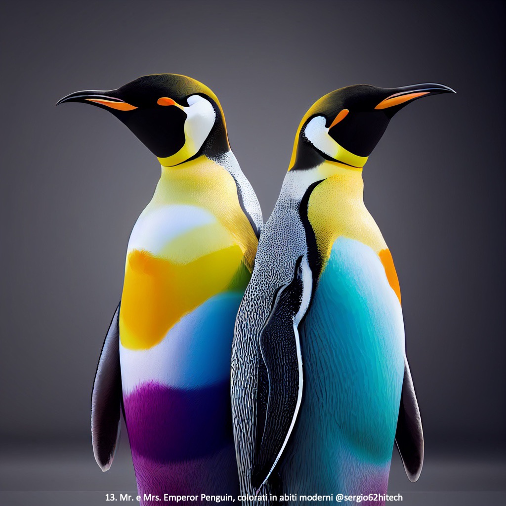 Mr and Mrs Emperor Penguin 13 @sergio62hitech