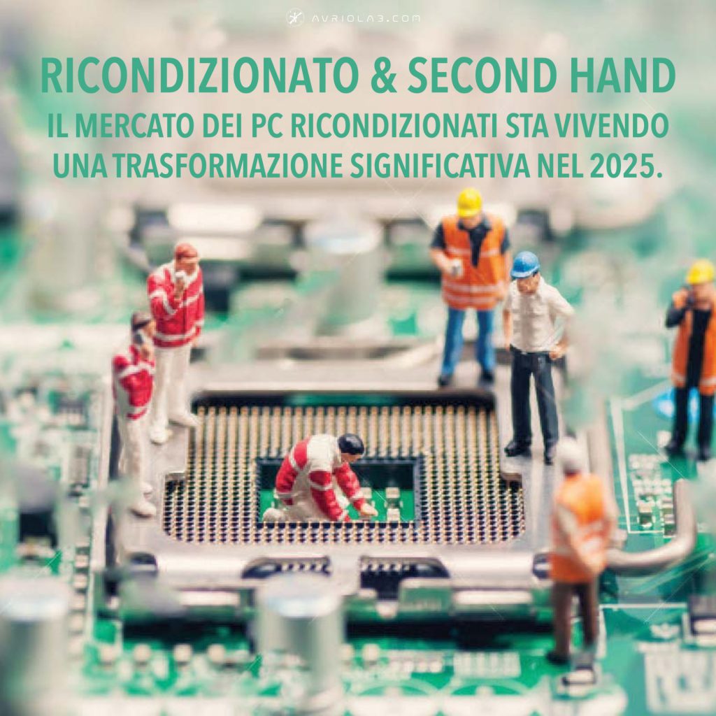 RICONDIZIONATO & SECOND HAND
Il mercato dei PC ricondizionati sta vivendo una trasformazione significativa nel 2025.